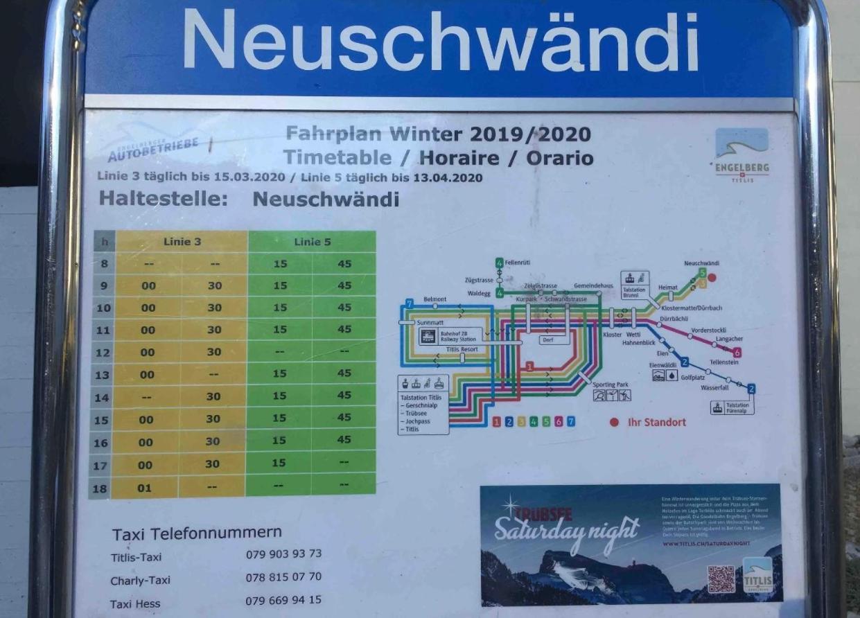 Ferienwohnung Engelberg Dış mekan fotoğraf
